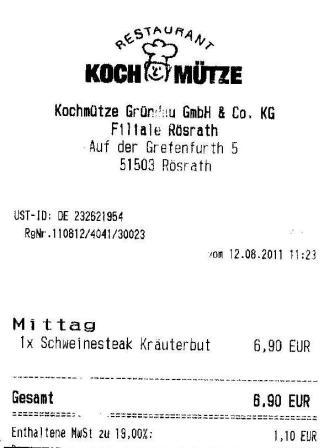 vwre Hffner Kochmtze Restaurant